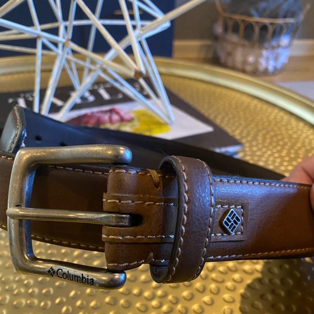 Columbia Leather Belt